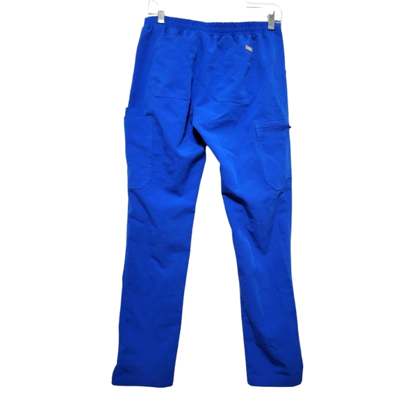 Figs Royal Blue Women's Yola Skinny Scrub Pants Small - Picture 6 of 8
